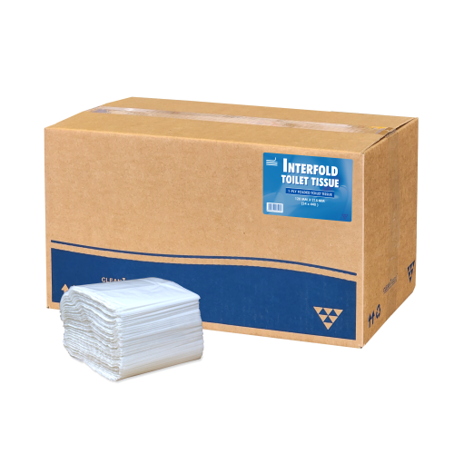 Prime Q-Interfold Toilet Paper - 1-Ply