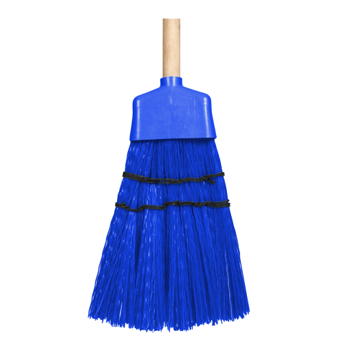 Corn Broom - Blue