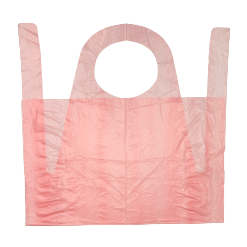 Disposable Aprons - Red